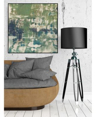 Giant Art 20" x 20" Obscured Horizon I Art Block Framed Canvas