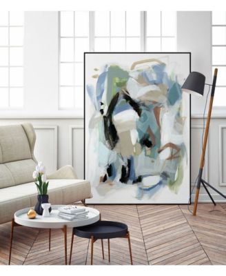 40" x 30" Fall III Art Block Framed Canvas