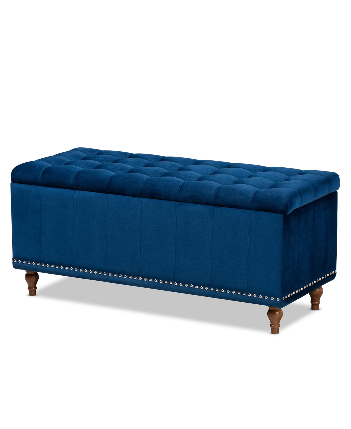 Furniture Kaylee Storage Bench In Blue