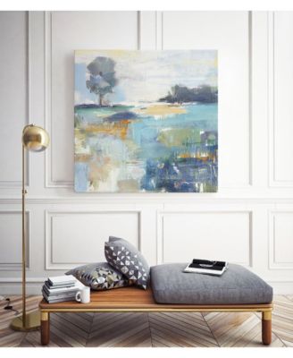 20" x 20" Rocky Fields Museum Mounted Canvas Print