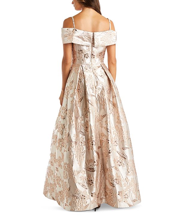brocade ball gown