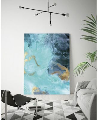 40" x 30" Under the Sea II Museum Mounted Canvas Print