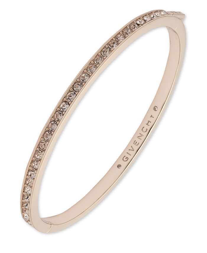 Givenchy Silk Crystal Element Bangle Bracelet & Reviews - Bracelets -  Jewelry & Watches - Macy's