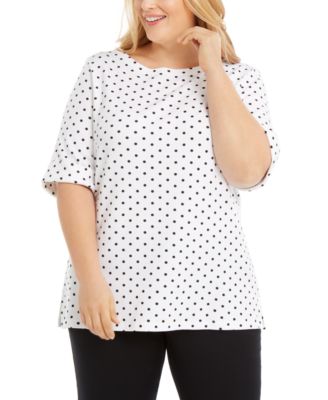 macys karen scott plus size tops