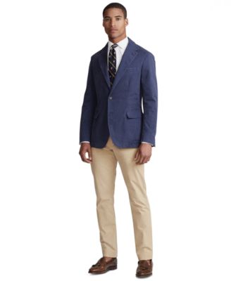 polo ralph lauren men's stretch chino sport coat