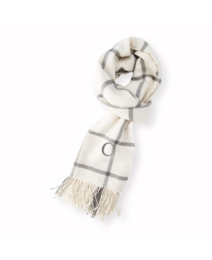 Cathy's Concepts Personalized Windowpane Blanket Scarf