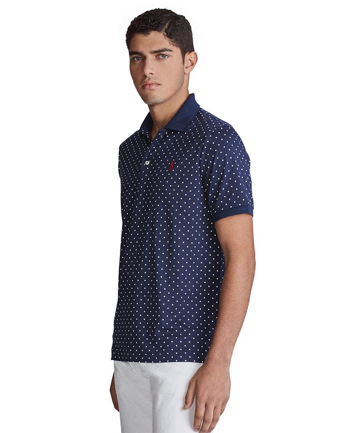 Polo Ralph Lauren Men's Classic Fit PolkaDot Polo Shirt Macy's