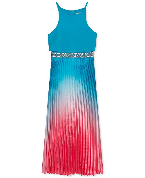 Rare Editions Big Girls Plus Size Ombre Popover Dress Reviews