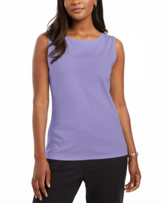 macys purple tops