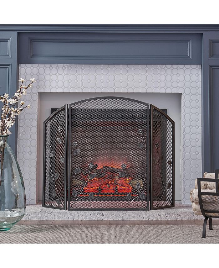 Noble House Greenbrier Fireplace Screen Macy's