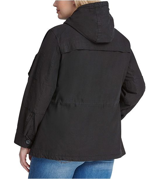 Levi's Trendy Plus Size Utility Jacket & Reviews Jackets & Blazers