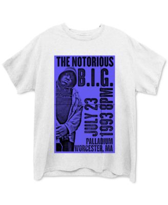 Merch Traffic - Men's Biggie Concert Graphic T-Shirt