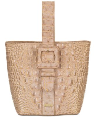 Brahmin Melbourne Embossed Leather Luxe Faith Bucket Bag Macy s