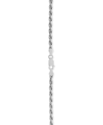 Rope Link 18 Chain Necklace in 18k Gold-Plated Sterling Silver