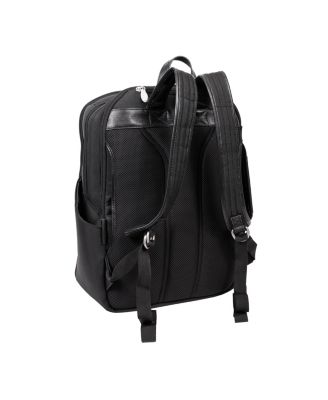 Englewood 17" Nylon Triple Compartment Laptop Tablet Weekend Backpack