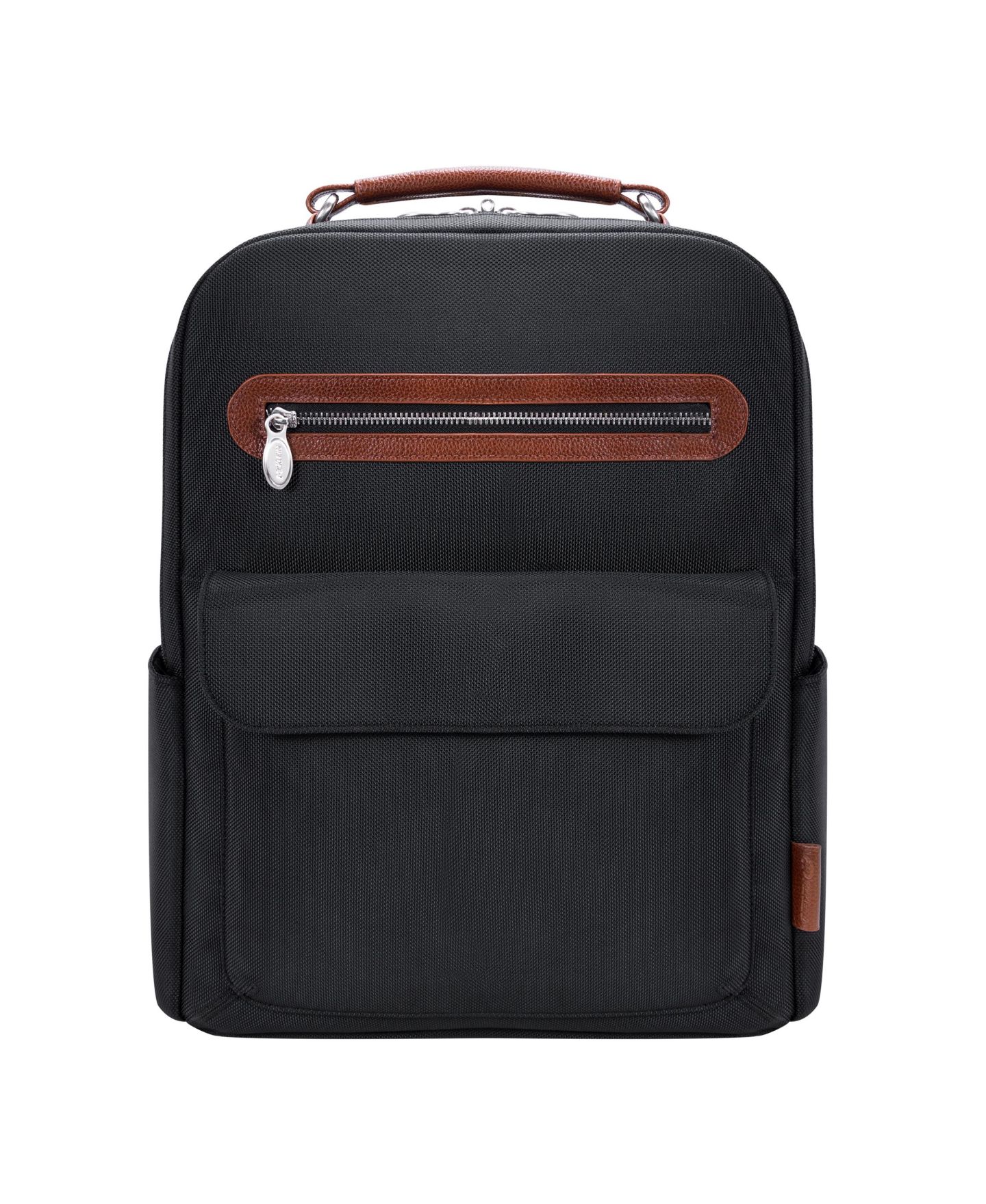 Рюкзак McKlein Logan 17" Nylon Dual-Compartment Laptop Tablet, цвет: Чёрный — фото 2