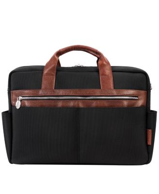 Southport 17" Nylon Dual-Compartment Laptop Tablet Briefcase