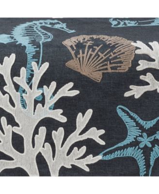 Sea Life Print Table Runner