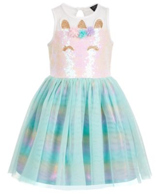 unicorn dress for girls