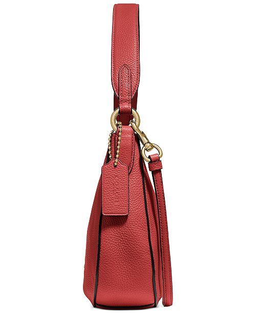 COACH Sutton Crossbody in Polished Pebble Leather & Reviews Handbags