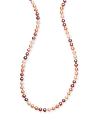 Charter Club - Gold-Tone Imitation Pearl 60" Strand Necklace