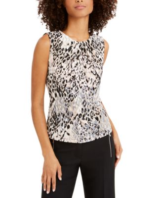 Calvin Klein - Pleated Sleeveless Top