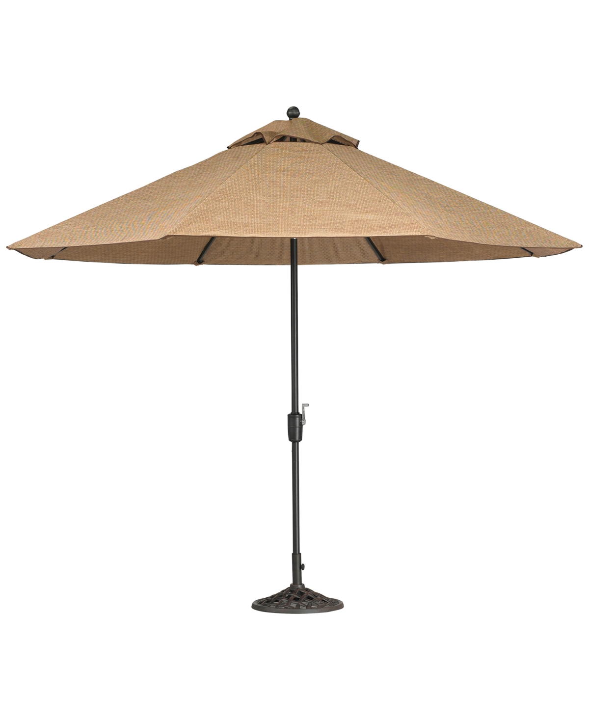 Beachmont Ii Outdoor 11 Umbrella with Base, Created for Macys