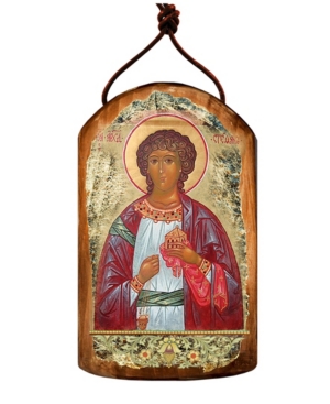 GDeBrekht Saint Stephen Wooden Greek Christian Orthodox Icon Ornament
