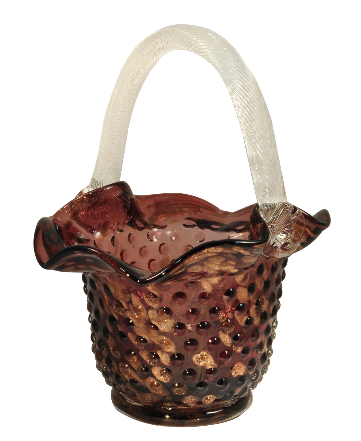 Shop Dale Tiffany Basket Sculpture In Honey Brown