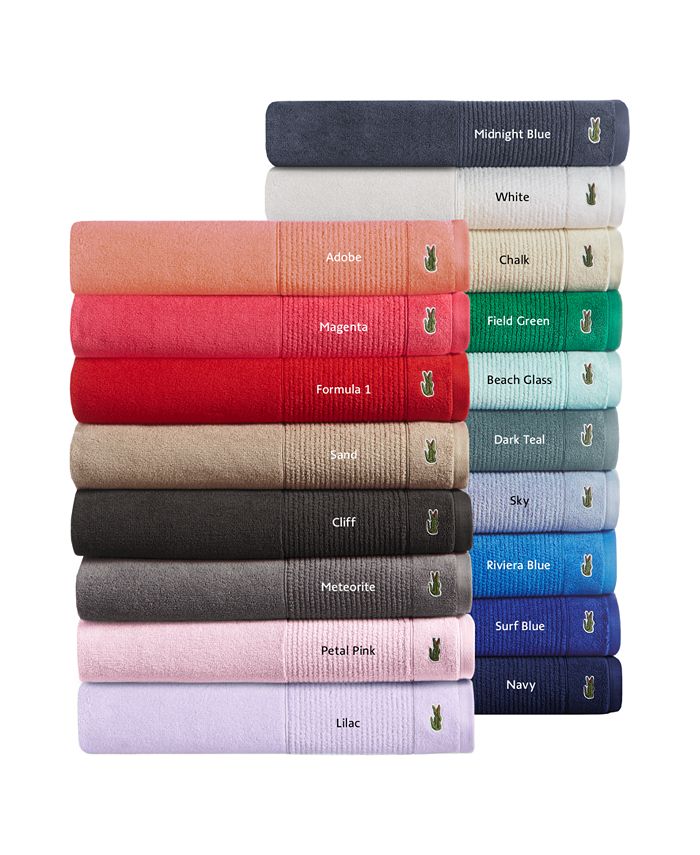 Lacoste Legend 21" x 31" Supima Cotton Tub Mat Macy's