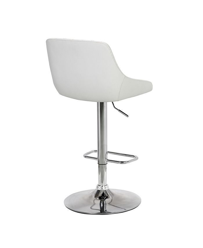 Armen Living Anibal Adjustable Bar Stool Macy's