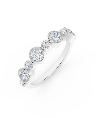De Beers Forevermark - Forevermark Tribute™ Collection Diamond (1/2 ct. t.w.) Ring in 18k Yellow, White and Rose Gold