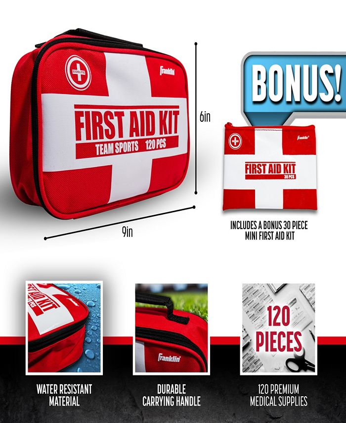 Franklin Sports Sideline Sports Team First Aid Kit 120 Piece First Aid Kit Macy's