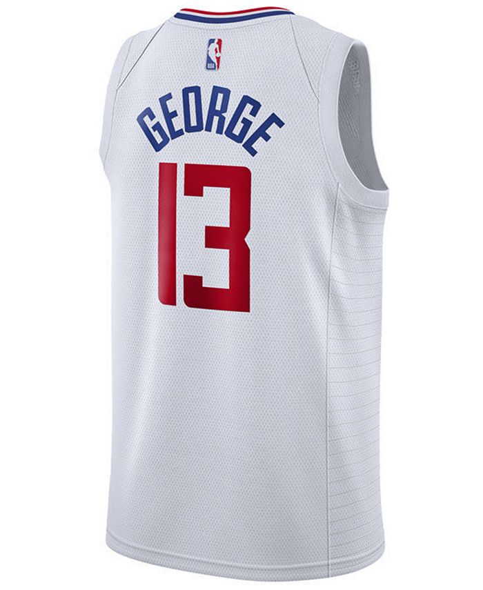 Nike Men's Paul George Los Angeles Clippers Association Swingman Jersey ...