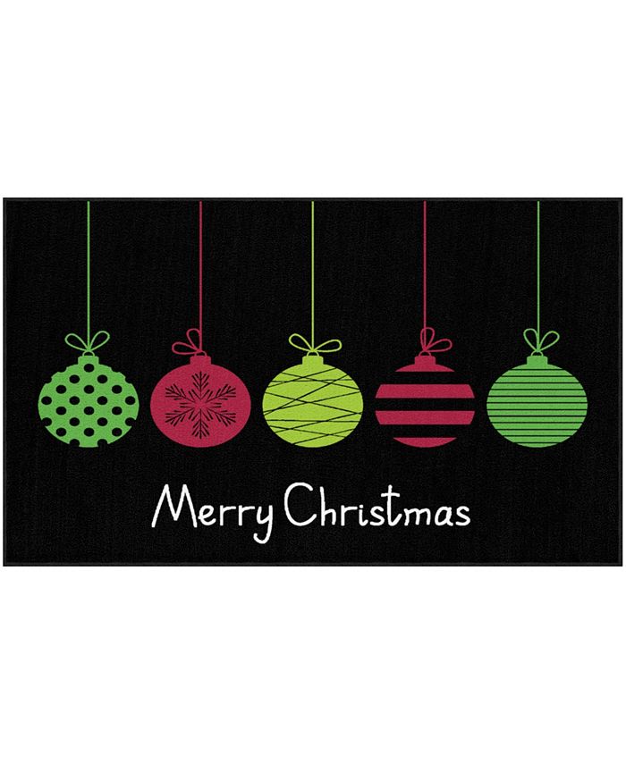Mohawk - Merry Ornaments Accent Rug, 18" x 30"