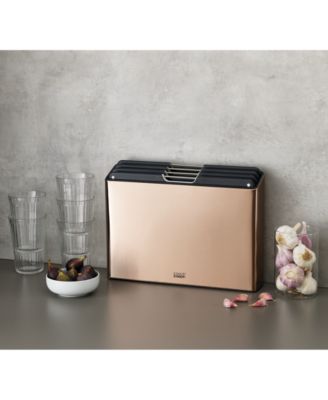 Folio Stainless Steel 4-Pc. Chopping Board Set in Case