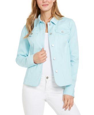 Charter Club Denim Jacket, Created for Macy's & Reviews - Jackets ...