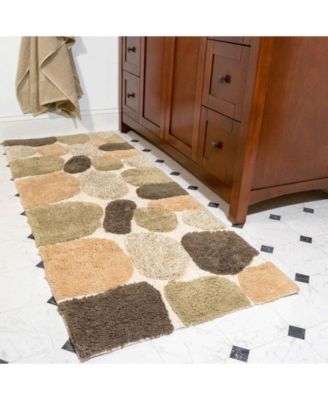 Pebbles Plush Bath Runner, 24" x 60"