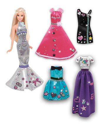 Barbie Be a Fashion Designer Doll Dress Up Kit (Damaged Box) 829686002005