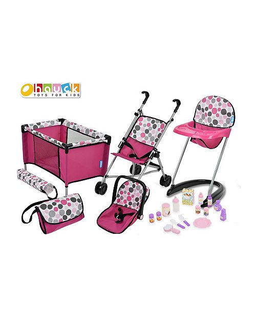 Hauck 21 Piece Pretend Play Baby Doll Care Set Reviews Home