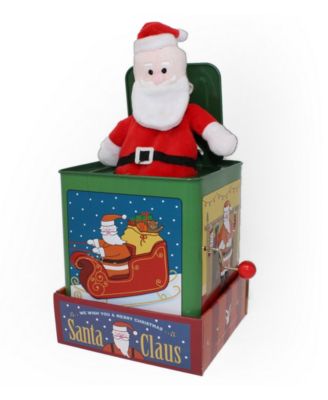 Inc. Santa Clause Jack In The Box Toy