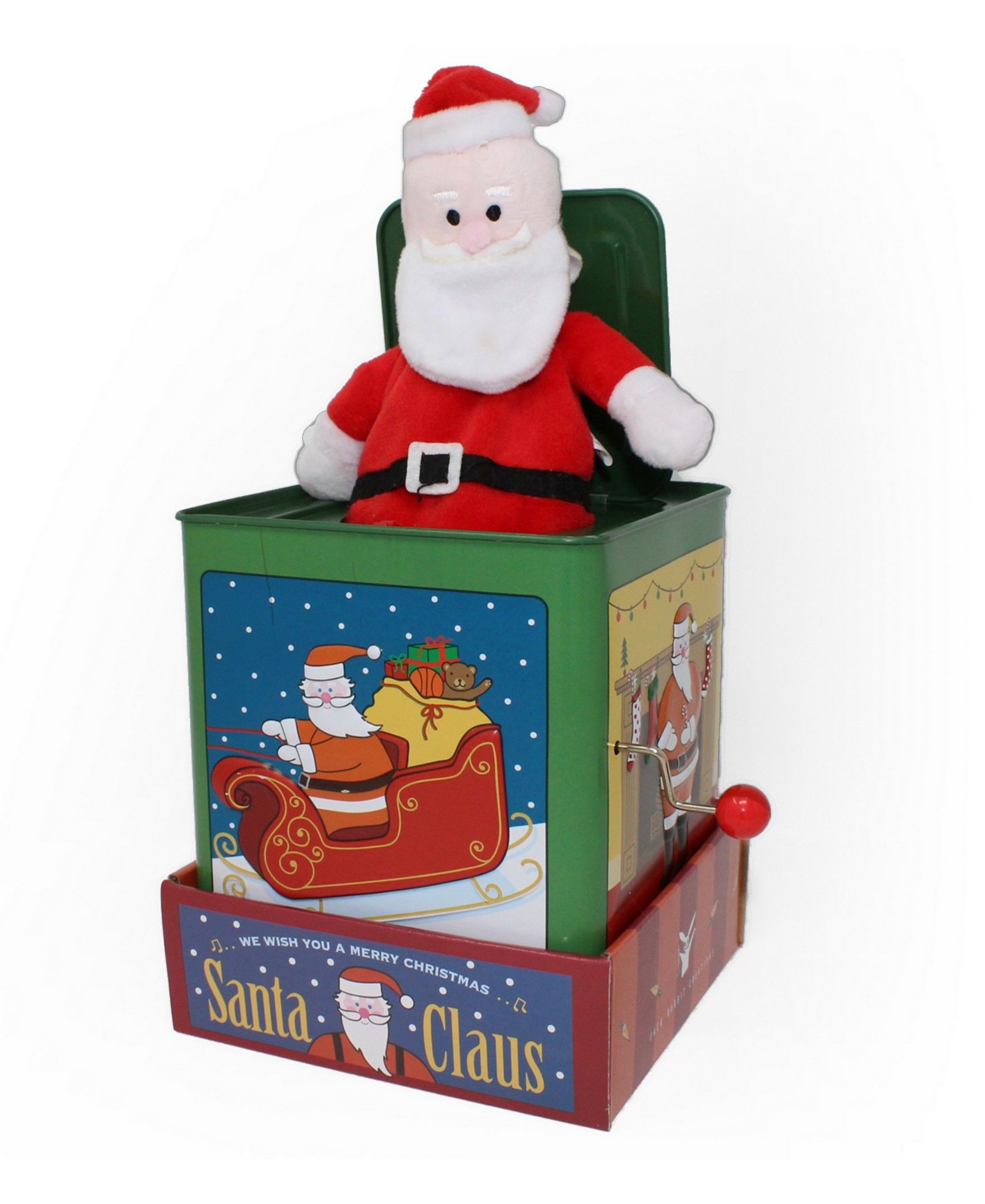 Jack Rabbit Creations Inc. Santa Clause Jack In The Box Toy In Multi