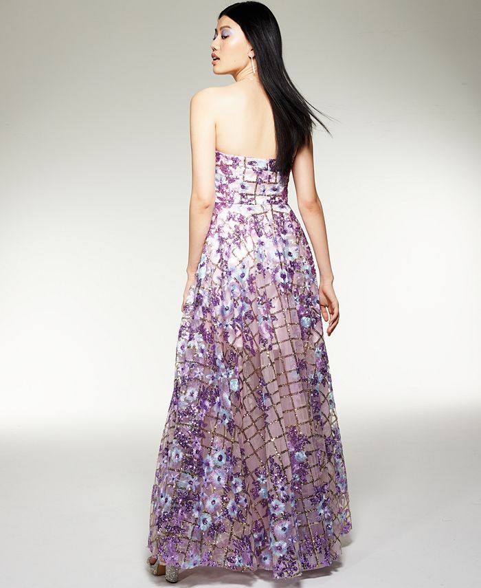 Laundry by Shelli Segal Embellished Sweetheart Gown Macy's