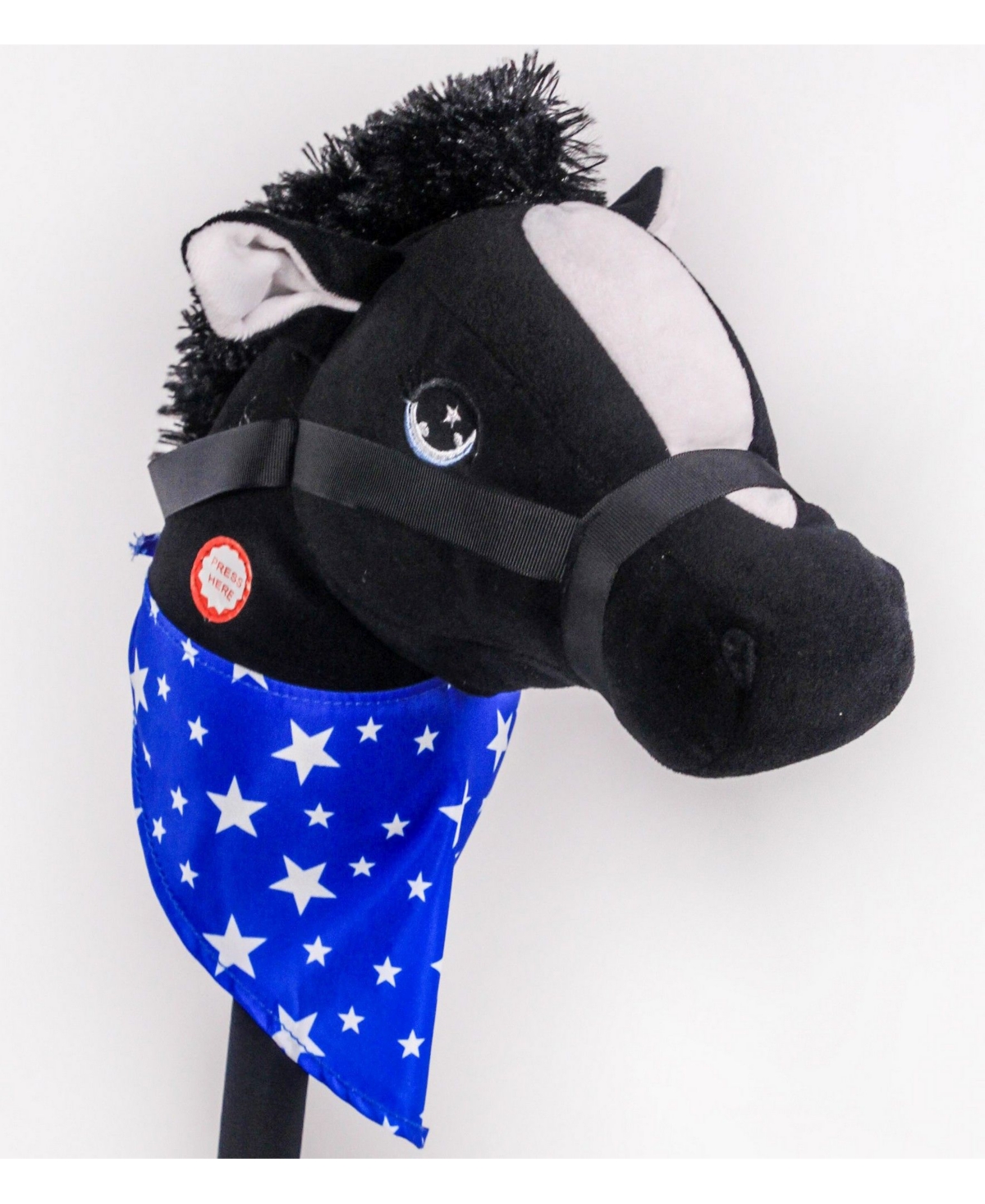 Shop First & Main Ponyland Giddy-up 28" Stick Horse Plush, Horse With Sound In Multi