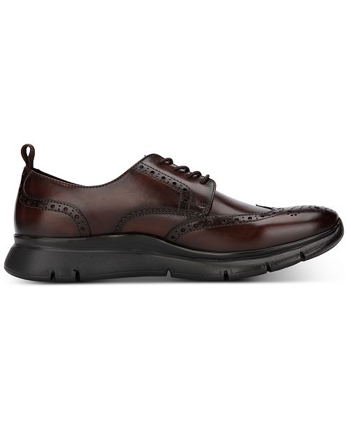 Kenneth Cole New York Men S Trent Dress Casual Wingtip Oxfords