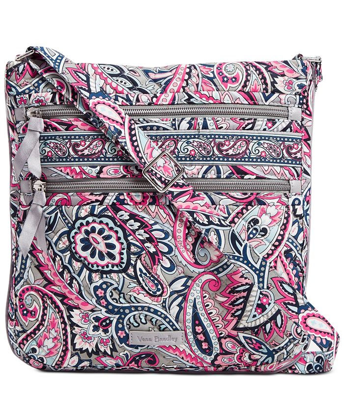 Vera bradley iconic triple zip 2025 hipster