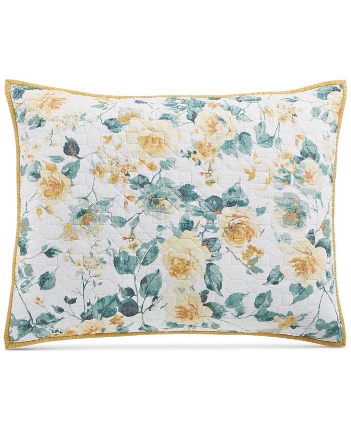 Martha Stewart Collection CLOSEOUT! Garden Floral Sham, Standard