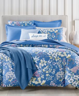 Charter Club - Damask Designs Meadow 300-Thread Count 2-Pc. Twin Comforter Set