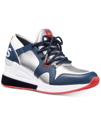 michael michael kors liv bubble trainer sneakers