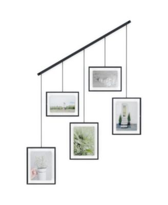 Exhibit 26" x 27.3" Multi Picture Frame Photo Display, Set of 5